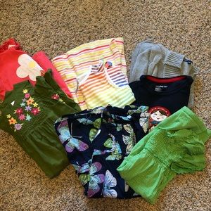 8 piece lot +bonuses LN Gymboree girls Gap!!